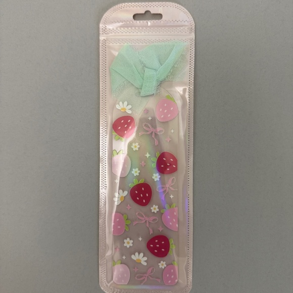NEW Acrylic Strawberry Bookmark - Picture 2 of 5